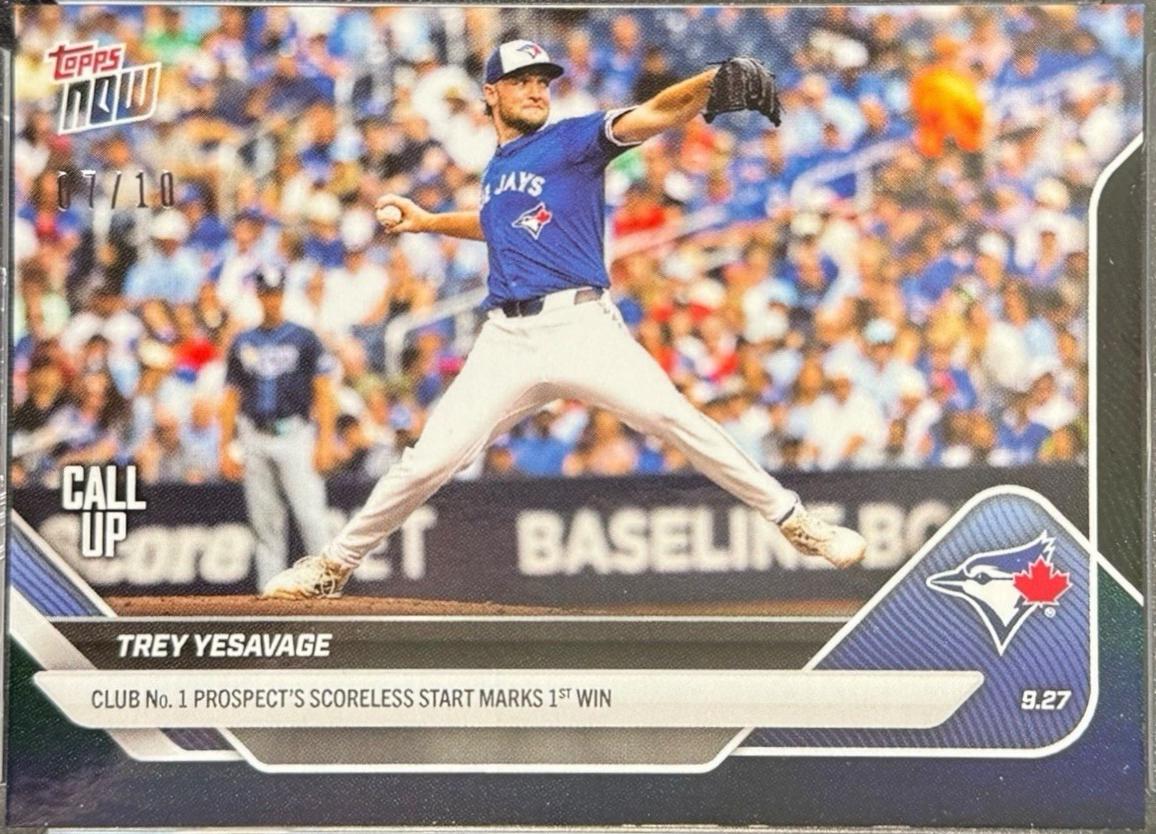 Trey Yesavage [Black Foil] #782