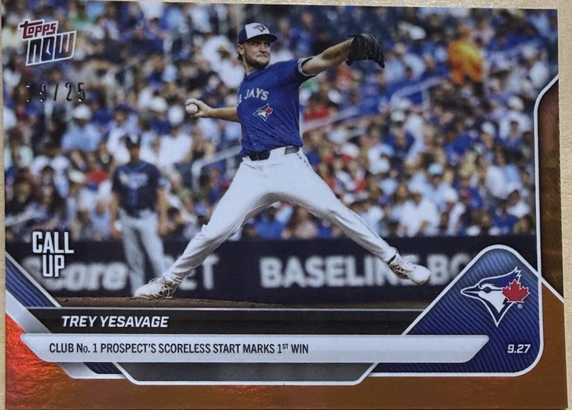 Trey Yesavage [Orange Foil] #782