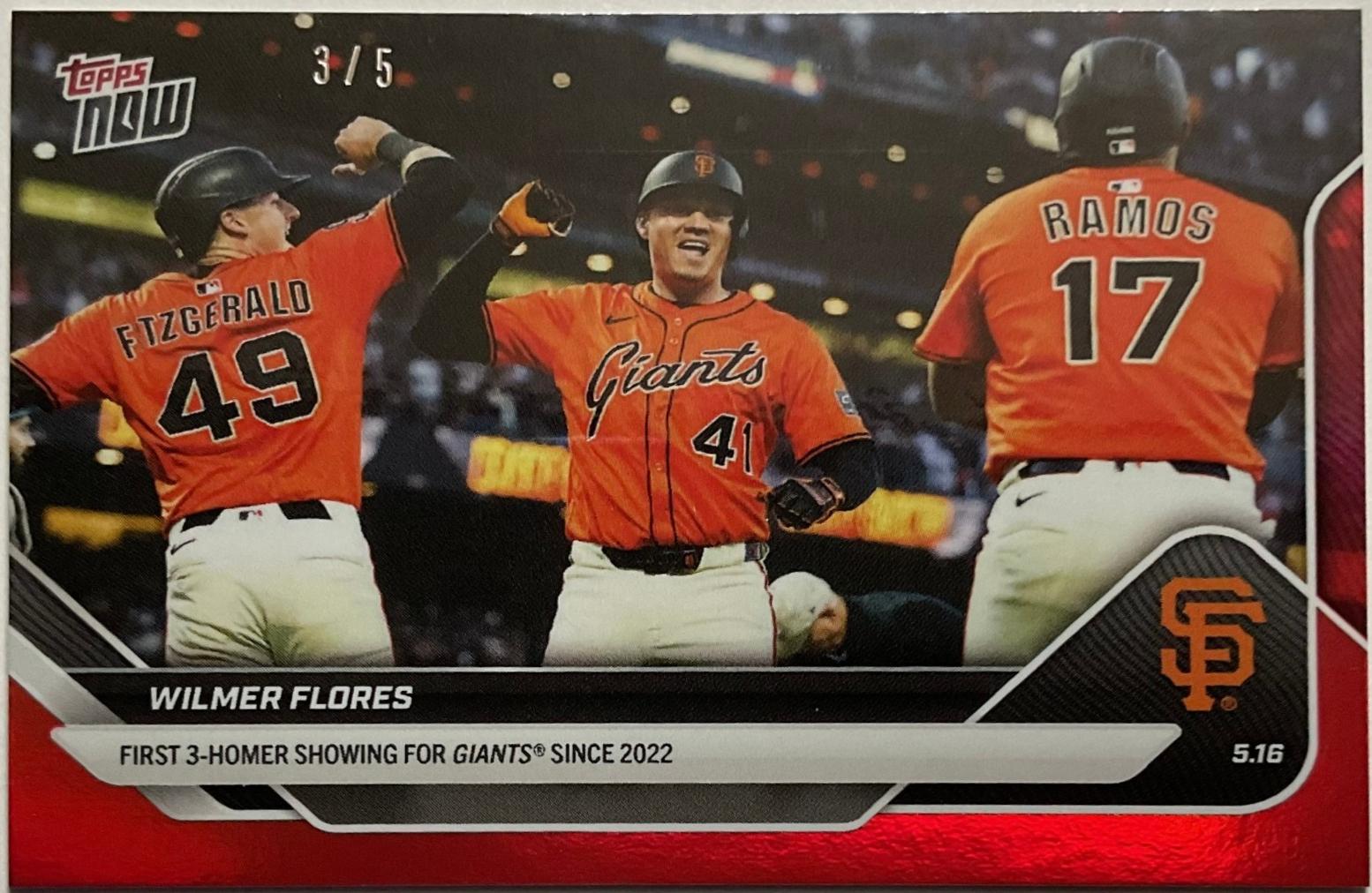 Wilmer Flores [Red Foil] #188