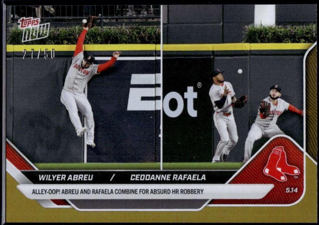 Wilyer Abreu / Ceddanne Rafaela [Gold Foil] #181