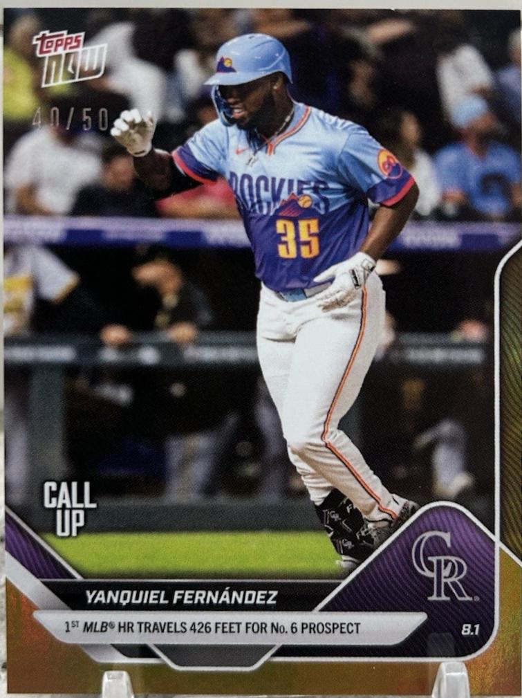 Yanquiel Fernandez [Gold Foil] #500