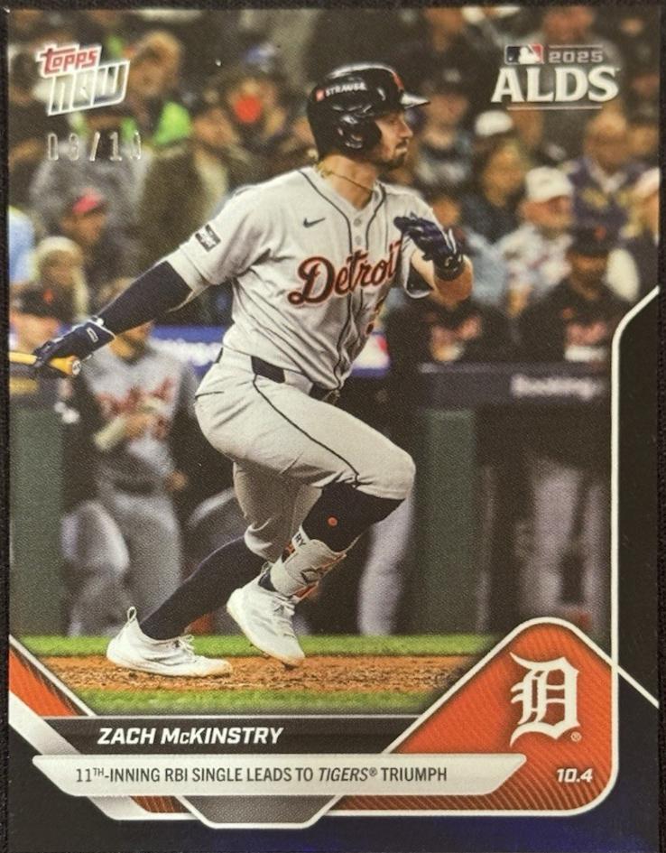 Zach McKinstry [Black Foil] #825