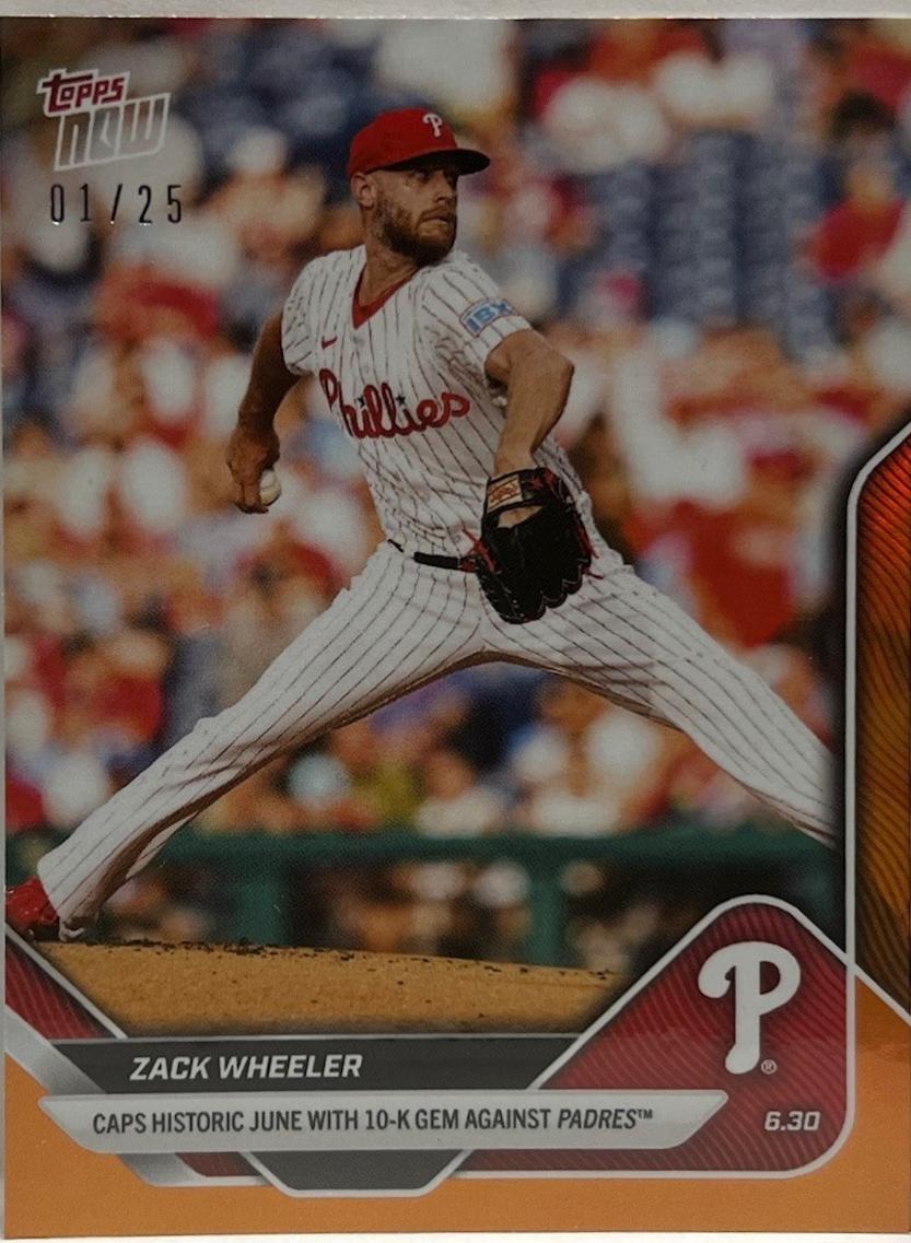 Zack Wheeler [Orange Foil] #365