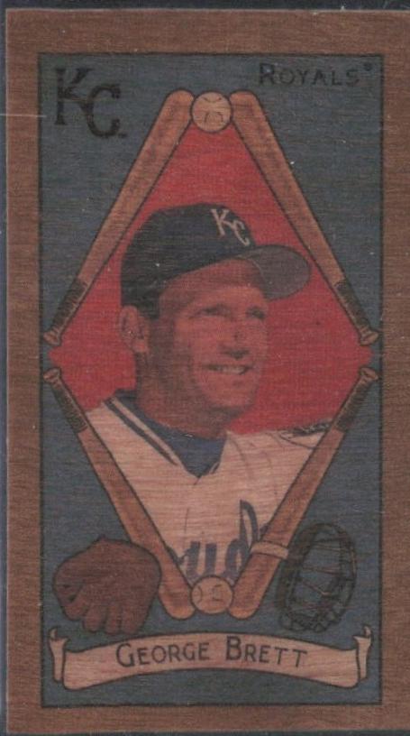 George Brett [Wood Stock]
