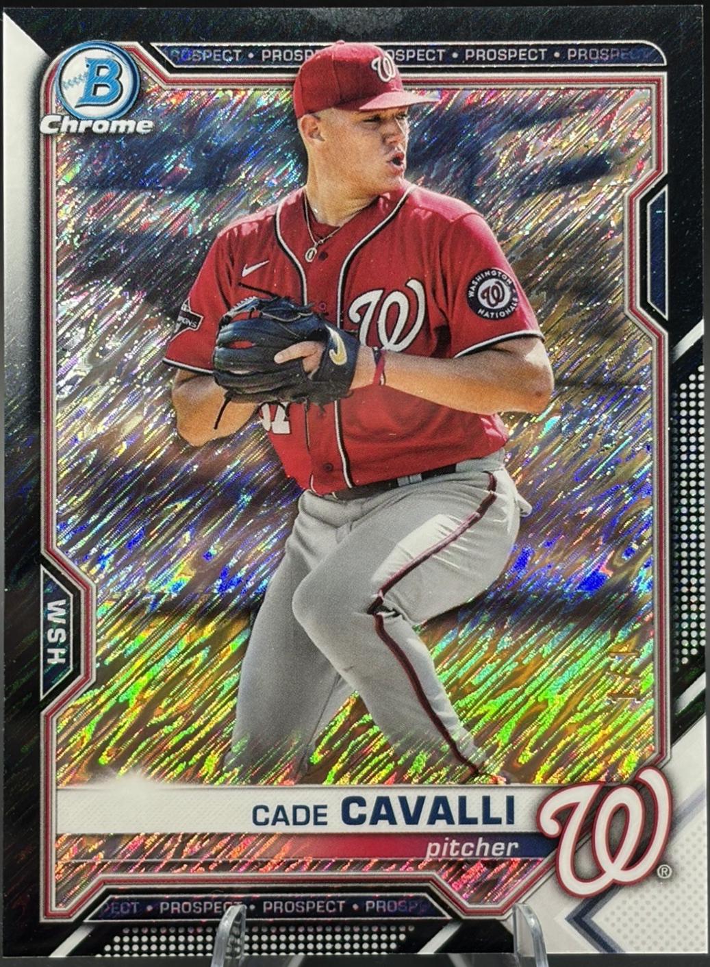 Cade Cavalli [Black Shimmer Refractor] #BCP-250