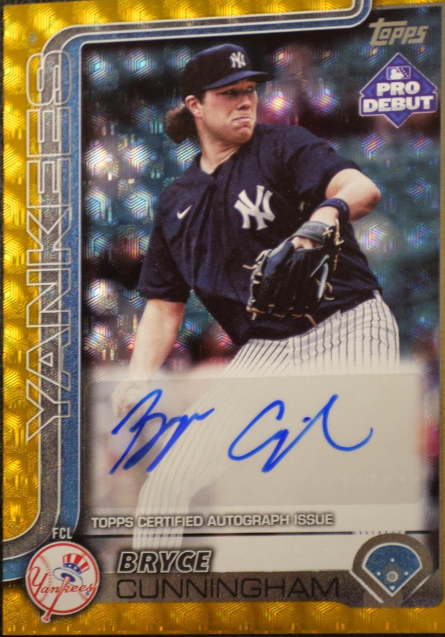 Bryce Cunningham [Foilfractor Autograph] #PD-148