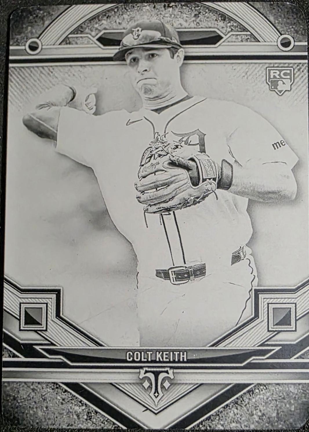 Colt Keith [Printing Plate] #8