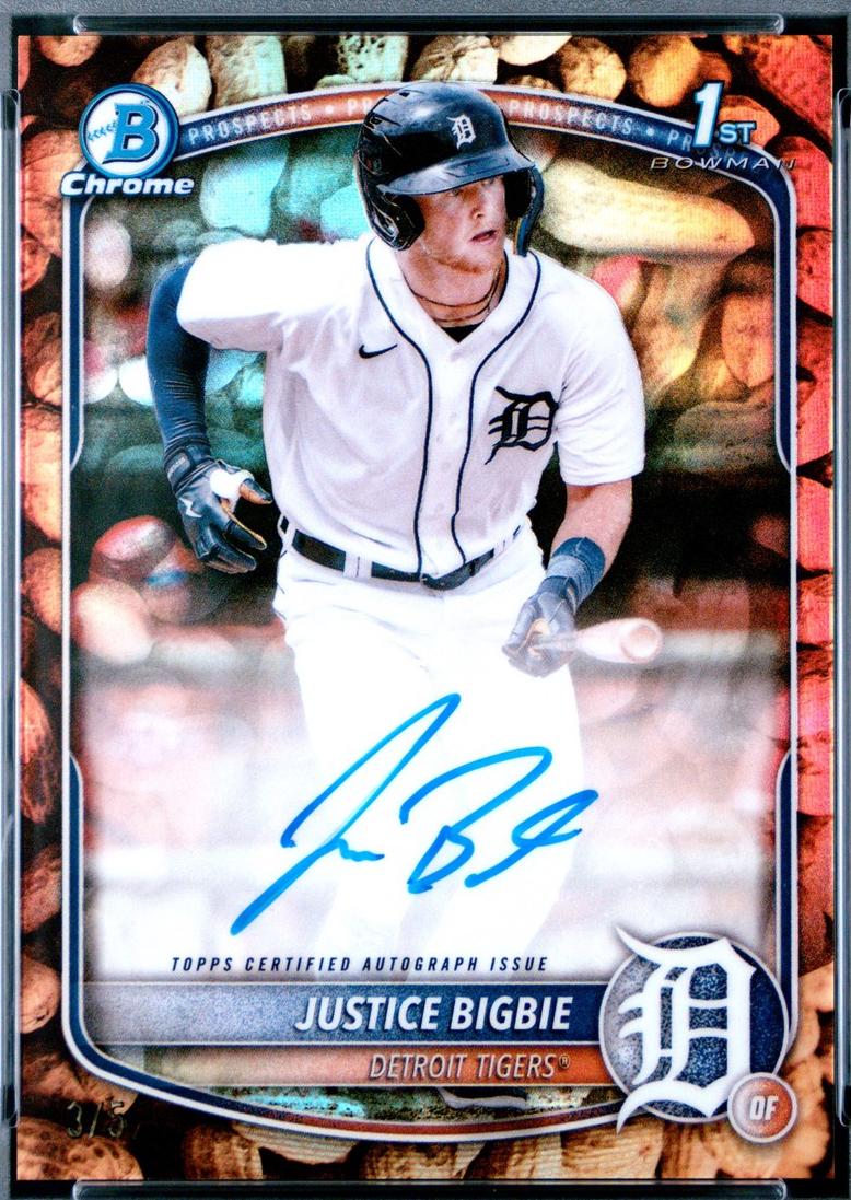 Justice Bigbie [Peanuts Refractor] #CPA-JB