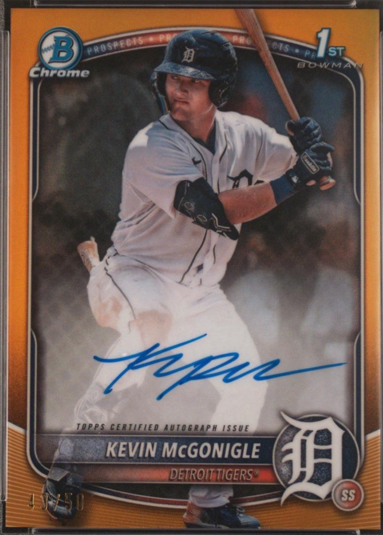 Kevin McGonigle [Gold Mojo Refractor] #CPA-KM