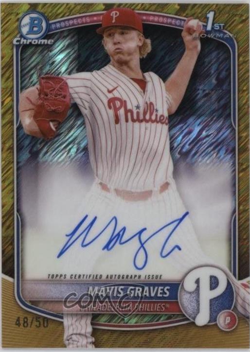 Mavis Graves [Gold Shimmer Refractor] #CPA-MG