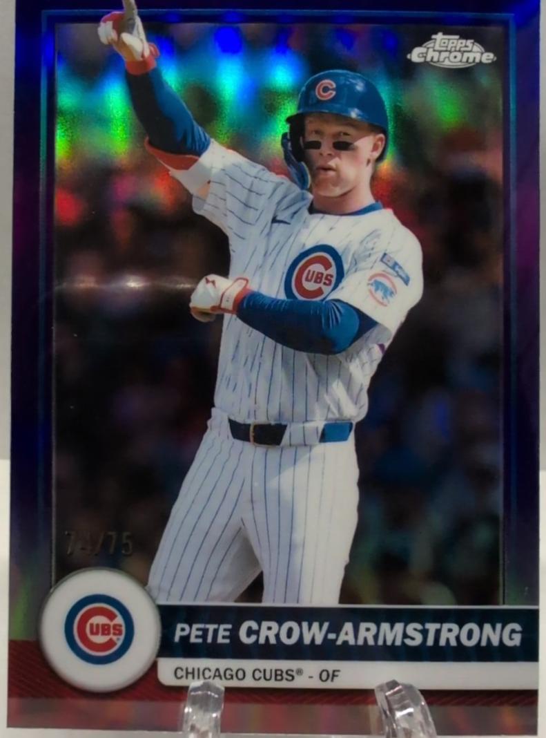 Pete Crow-Armstrong [Chrome Purple] #66
