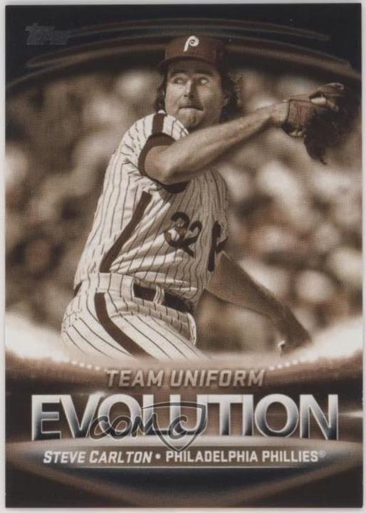 Steve Carlton / Rhys Hoskins [Black] #EL-4