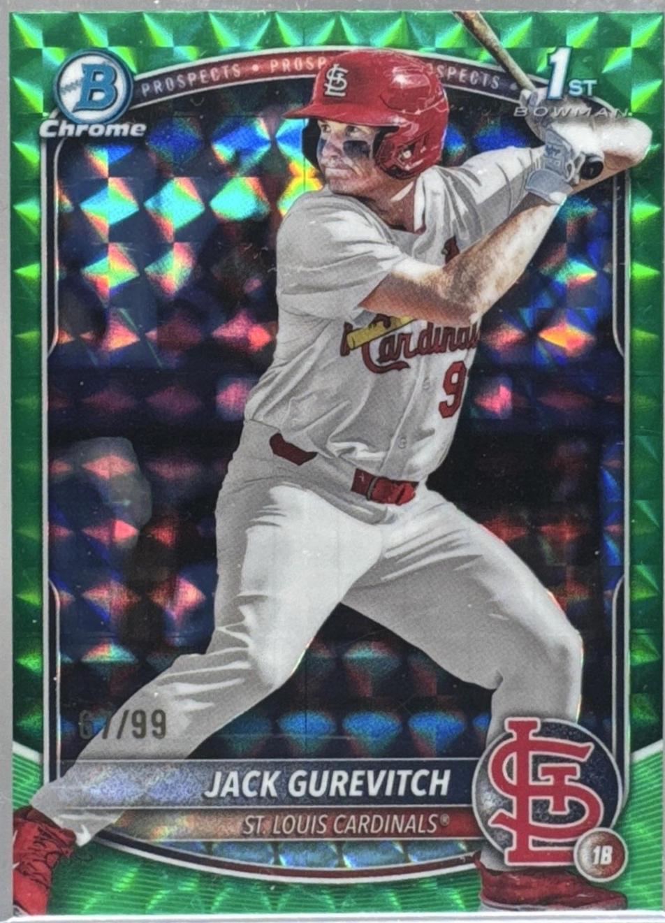 Jack Gurevitch [Green Geometric] #BDC-150