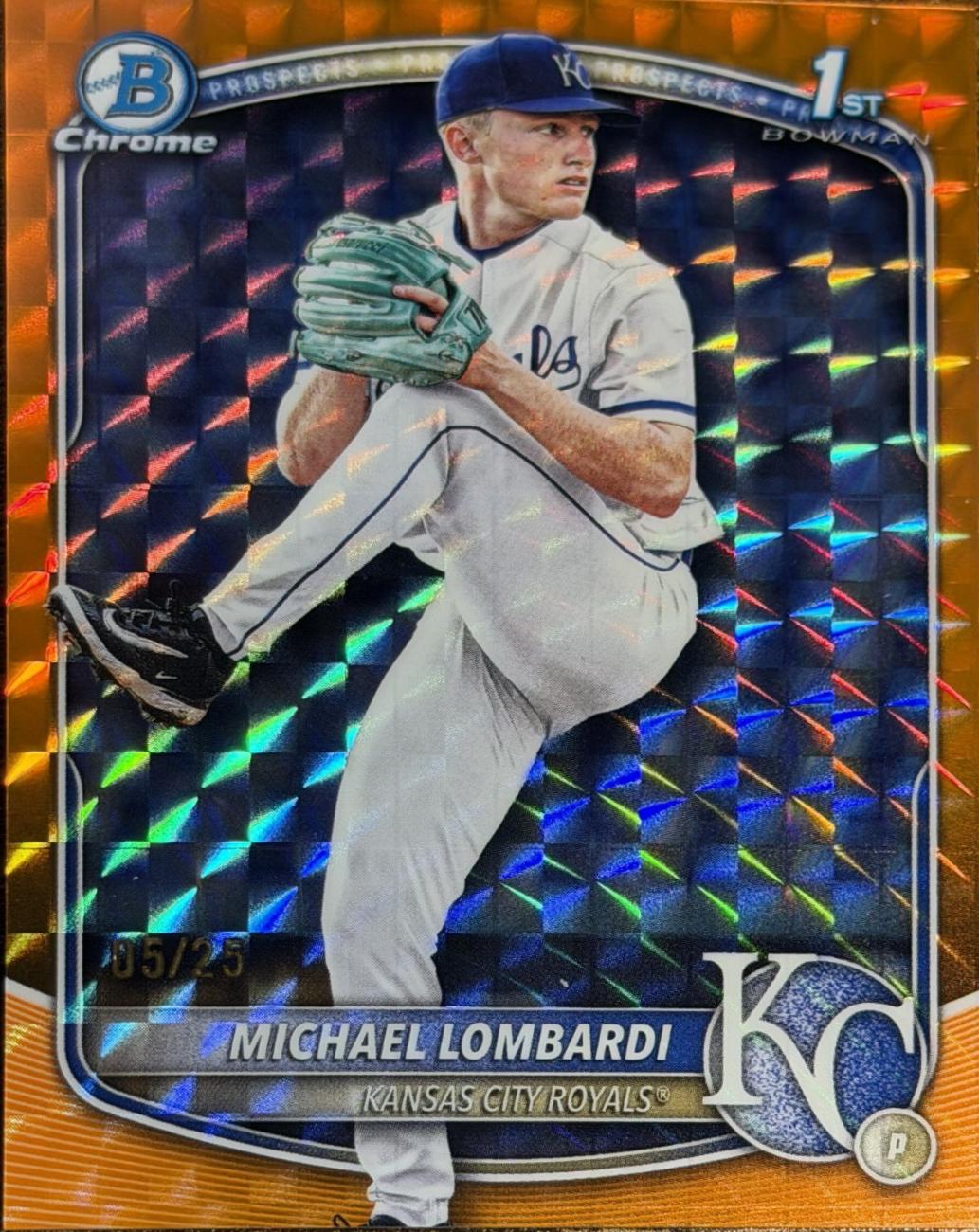 Michael Lombardi [Orange Geometric] #BDC-118