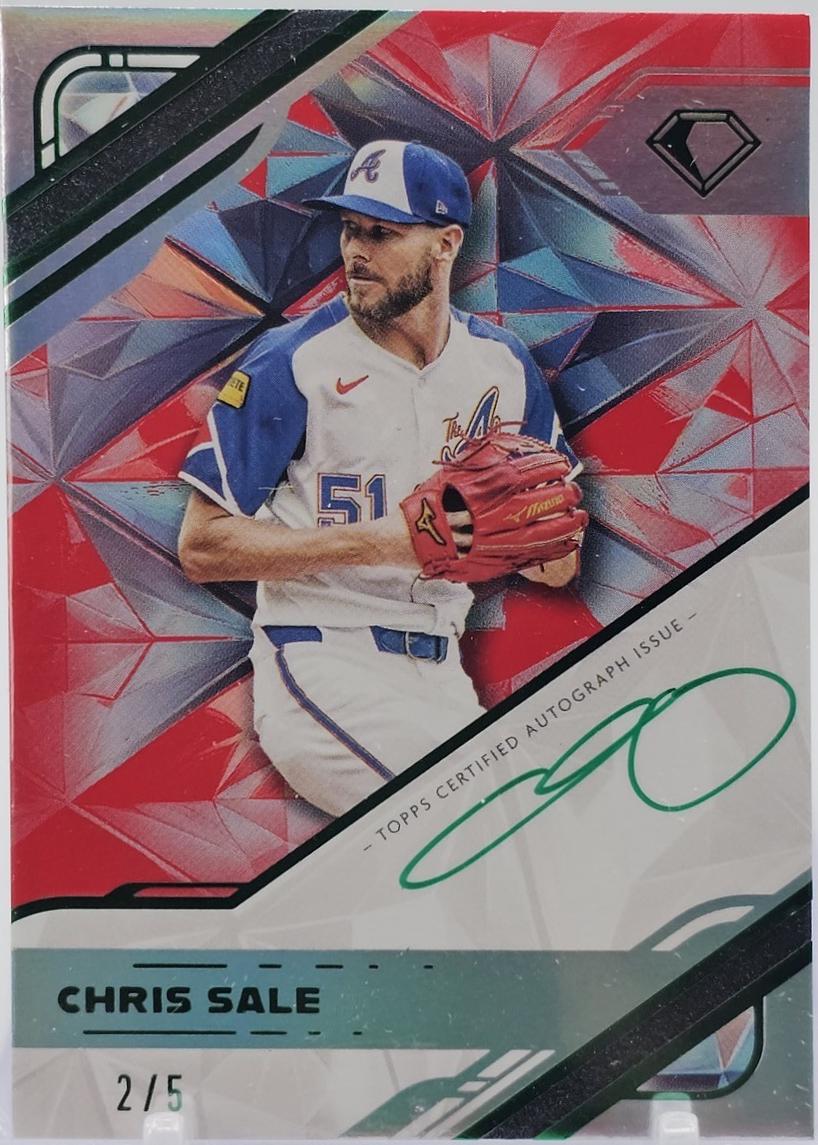 Chris Sale [Green Ink Red] #WPA-CSA