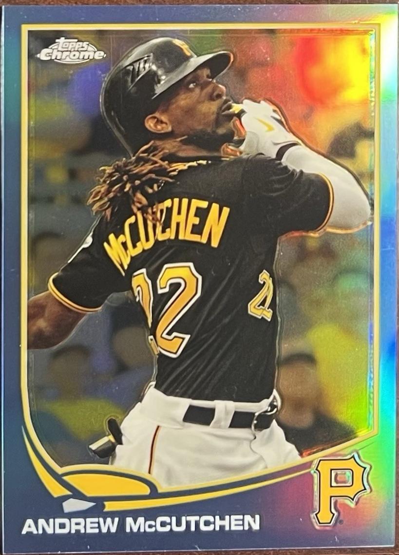 Andrew McCutchen [Blue Refractor] #49