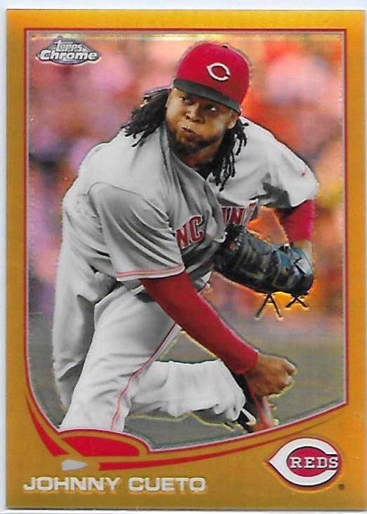 Johnny Cueto [Gold Refractor] #98