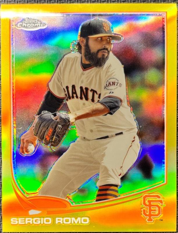 Sergio Romo [Gold Refractor] #51