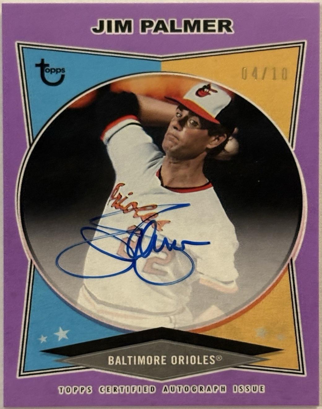Jim Palmer [Purple] #AC-JP