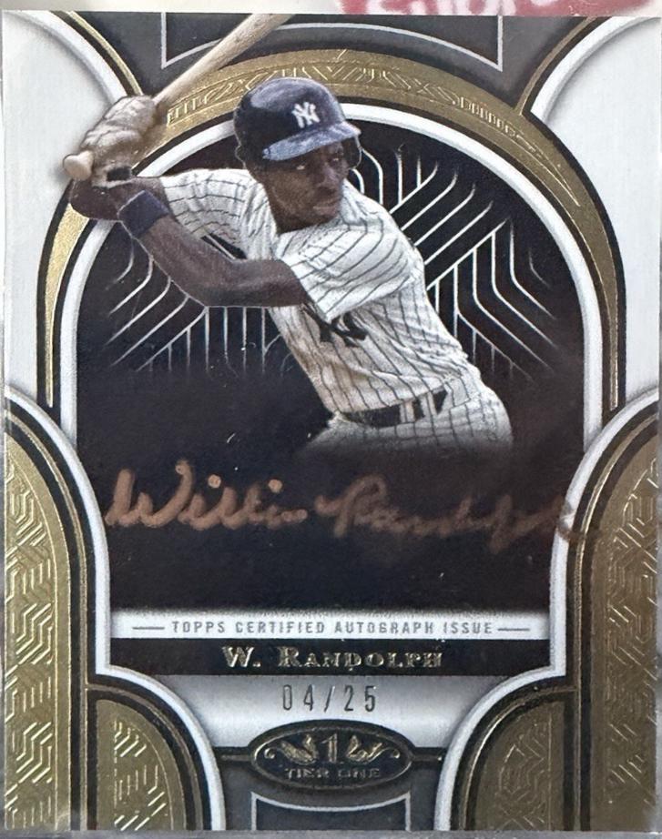Willie Randolph [Bronze Ink] #PPA-WR
