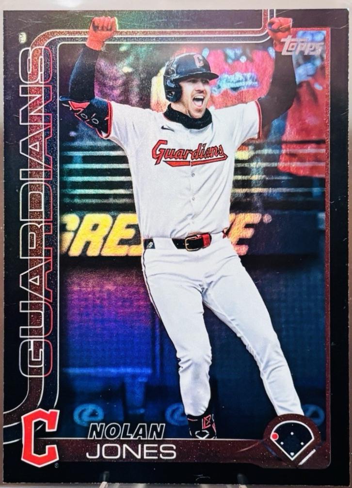 Nolan Jones [Black Rainbow Foil] #US341