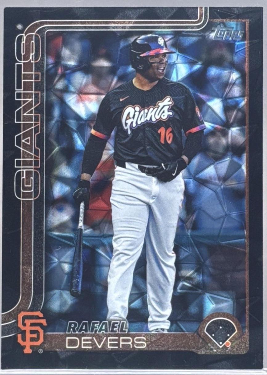 Rafael Devers [Black Diamante Foil] #US300