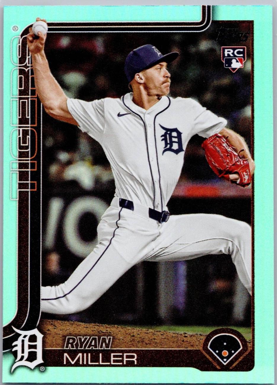 Ryan Miller [Aqua Rainbow Foil] #US317
