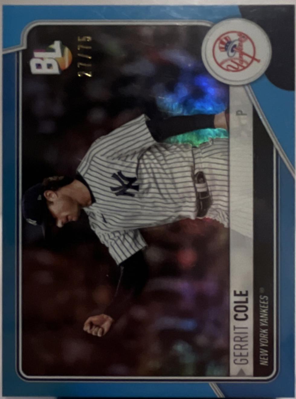 Gerrit Cole [Blue] #WR-16