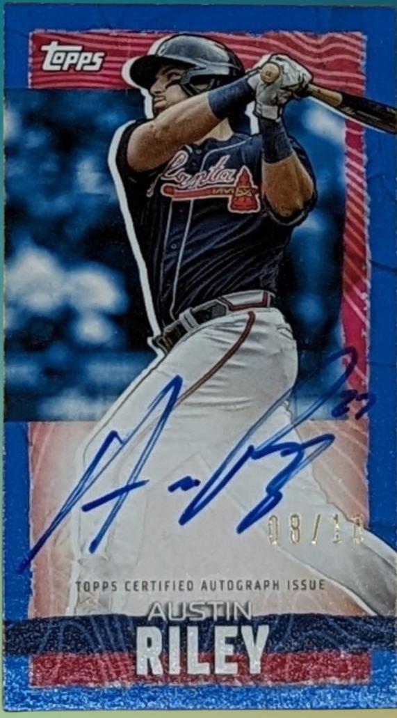 Austin Riley [Blue] #TRA-AR