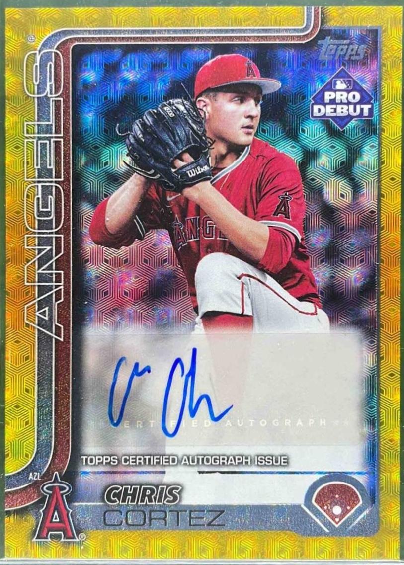 Chris Cortez [Foilfractor Autograph] #PD-9