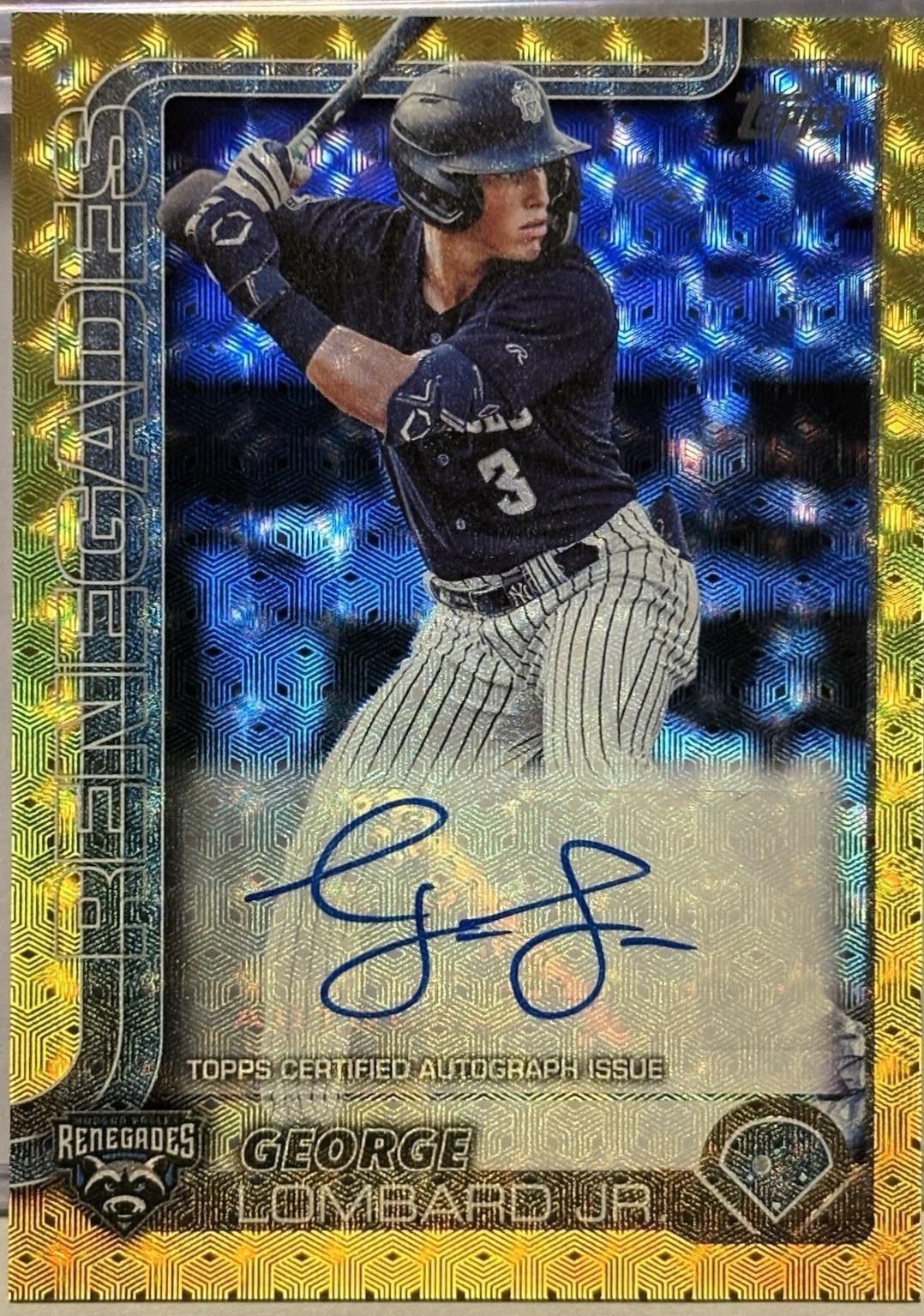 George Lombard Jr. [Foilfractor Autograph] #PD-41