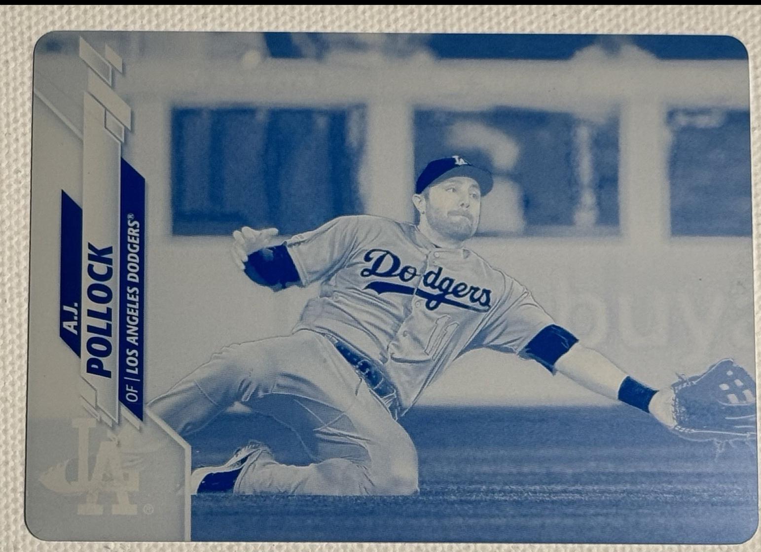 A.J. Pollock [Printing Plate] #641