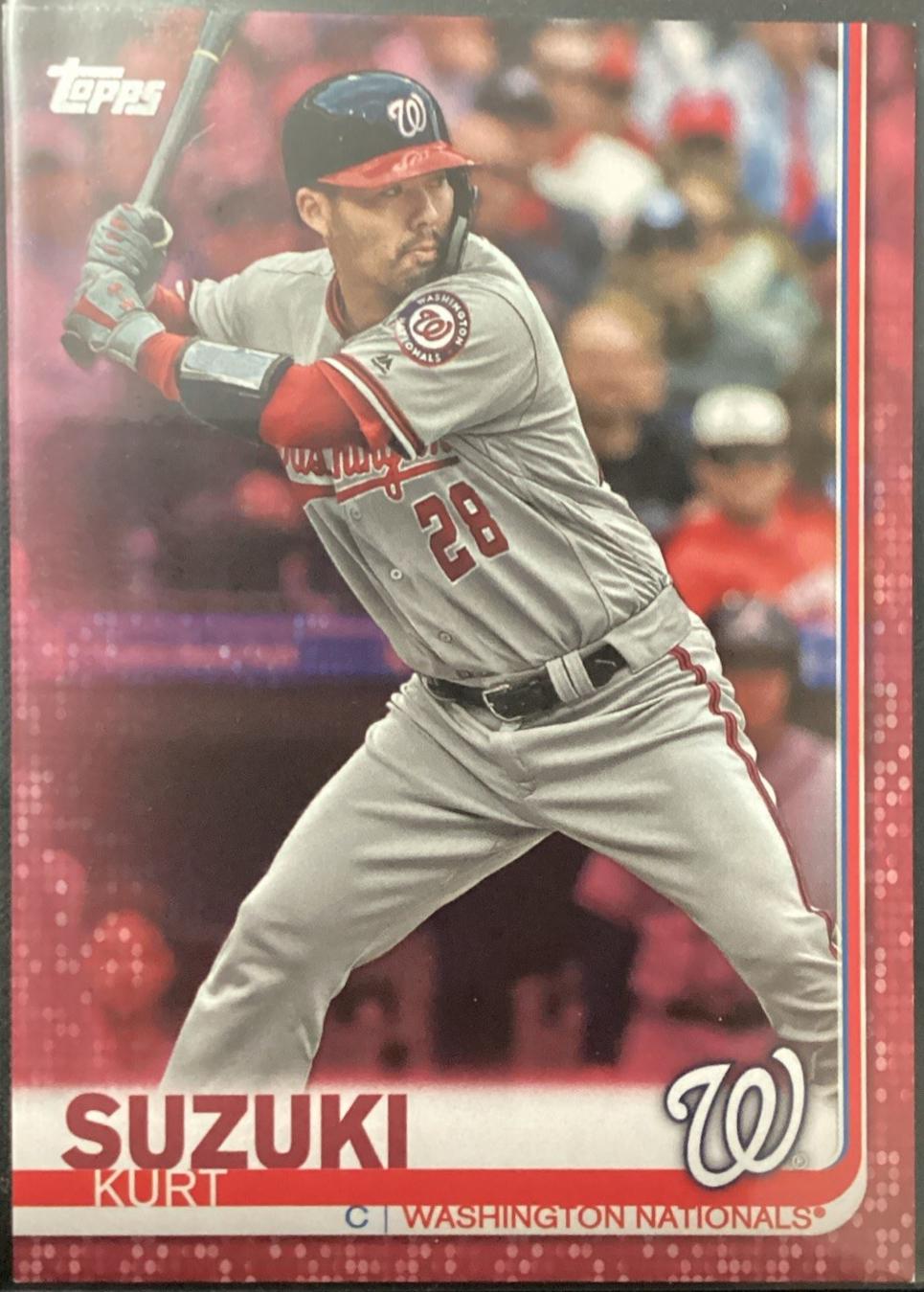 Kurt Suzuki [Mother's Day Pink] #654