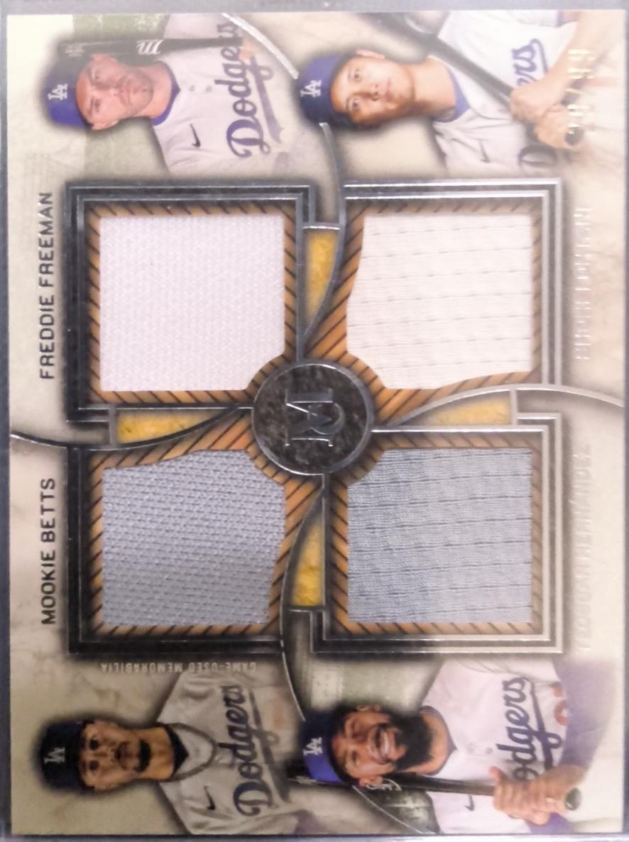 Teoscar Hernandez / Shohei Ohtani / Freddie Freeman / Mookie Betts [Copper] #FPQR-BFHO