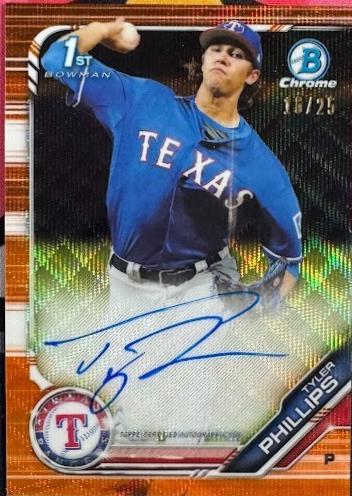 Tyler Phillips [Orange Wave Refractor] #CPA-TP