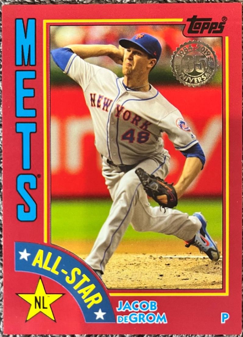 Jacob deGrom [Red] #JD