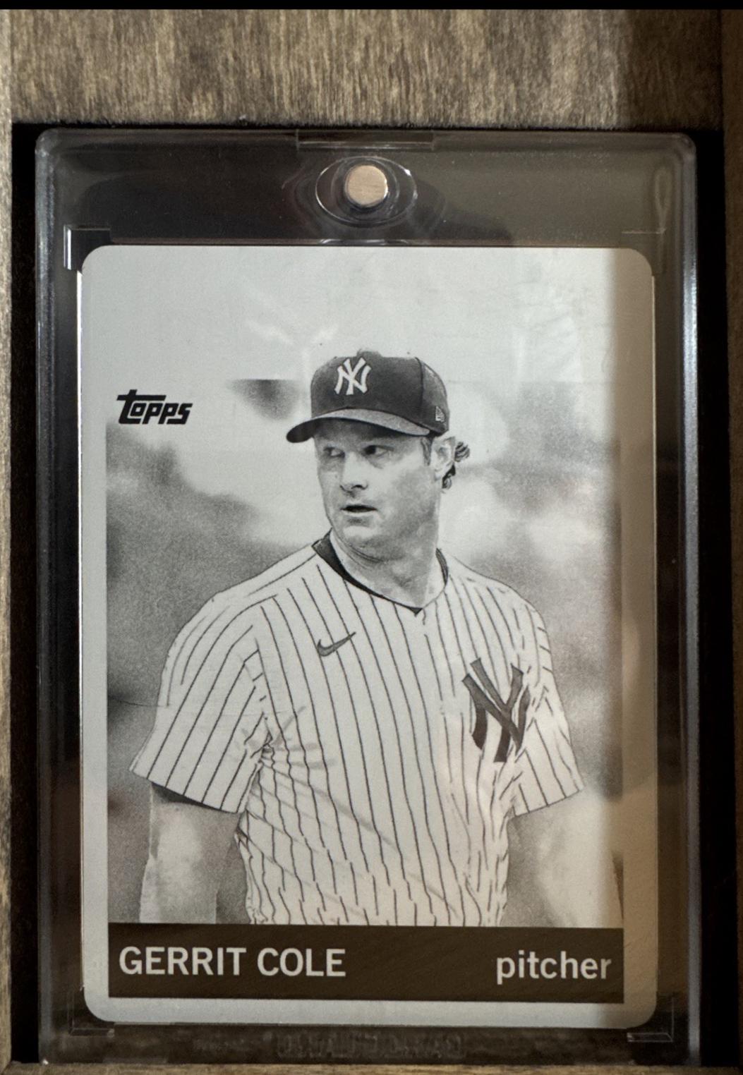 Gerrit Cole [Printing Plate] #13