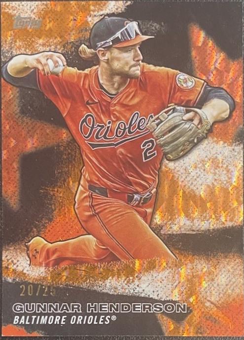 Gunnar Henderson [Orange Crackleboard Foil] #SMLB-11