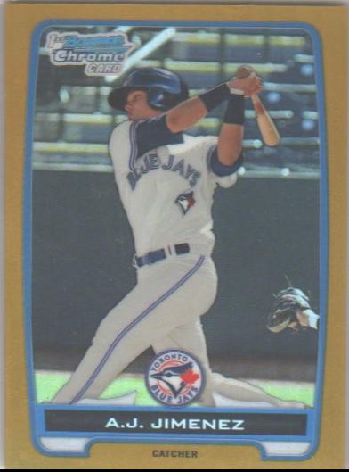 A.J. Jimenez [Gold Refractor] #BCP5