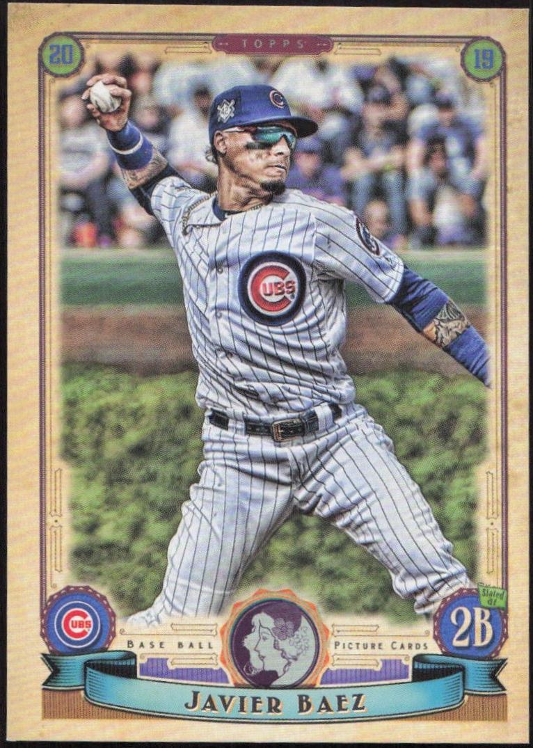 Javier Baez [Jackie Robinson Day GQ Logo Swap] #155