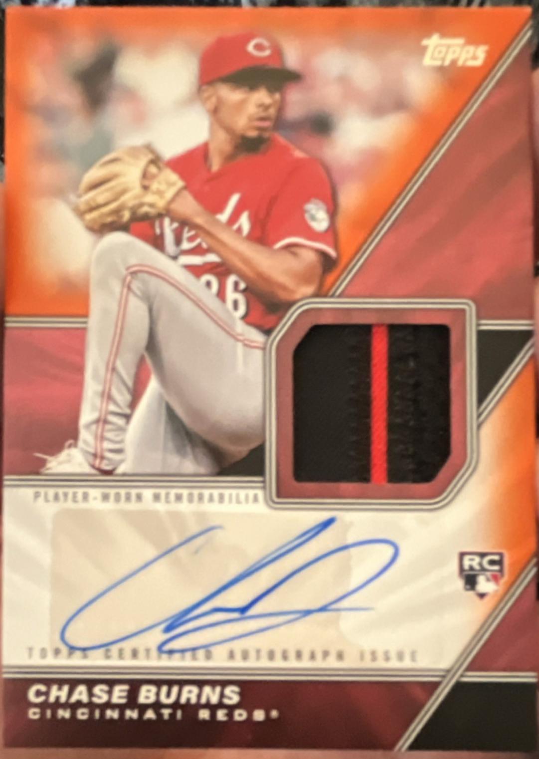 Chase Burns [Orange] #MLMA-CB