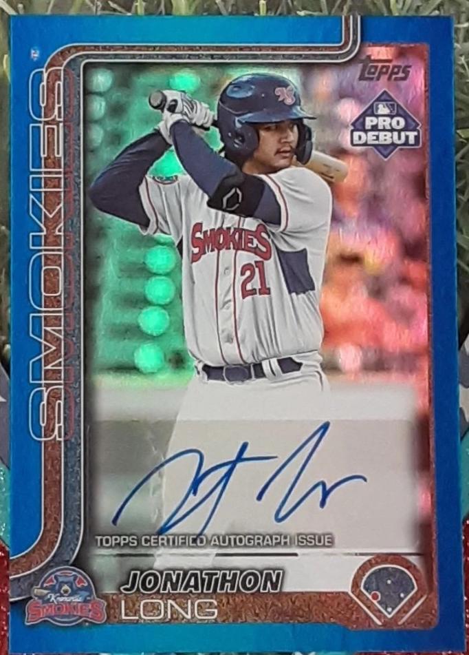 Jonathon Long [Blue Autograph] #PD-162