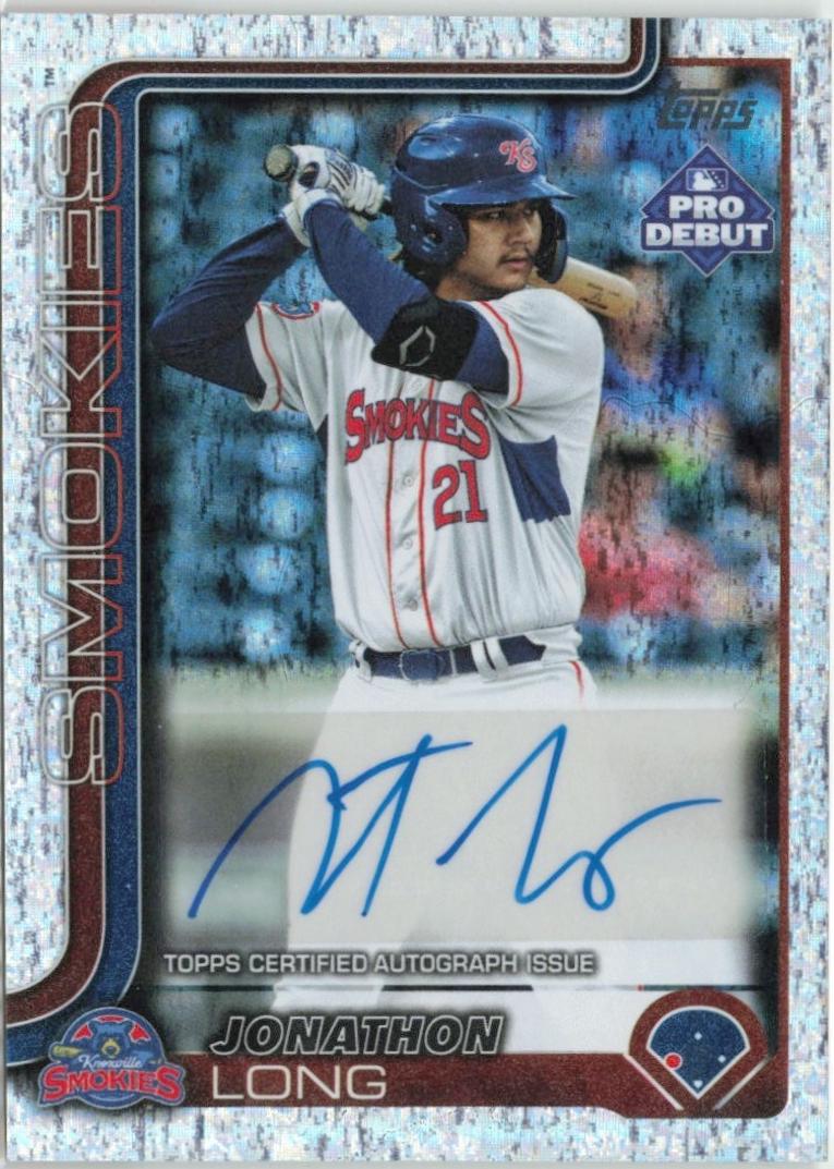 Jonathon Long [Sparkle Foil Autograph] #PD-162