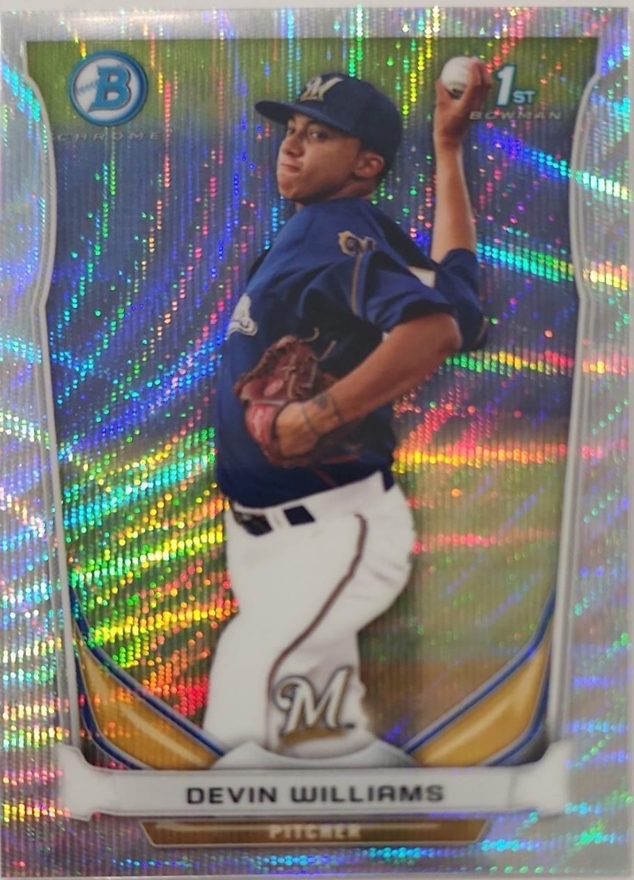 Devin Williams [Silver Wave Refractor] #BCP7