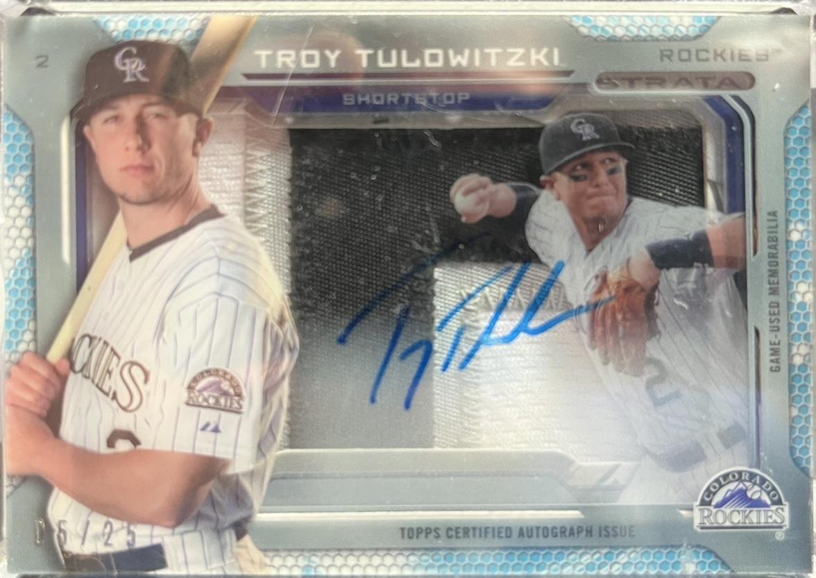 Troy Tulowitzki #SSR-TT