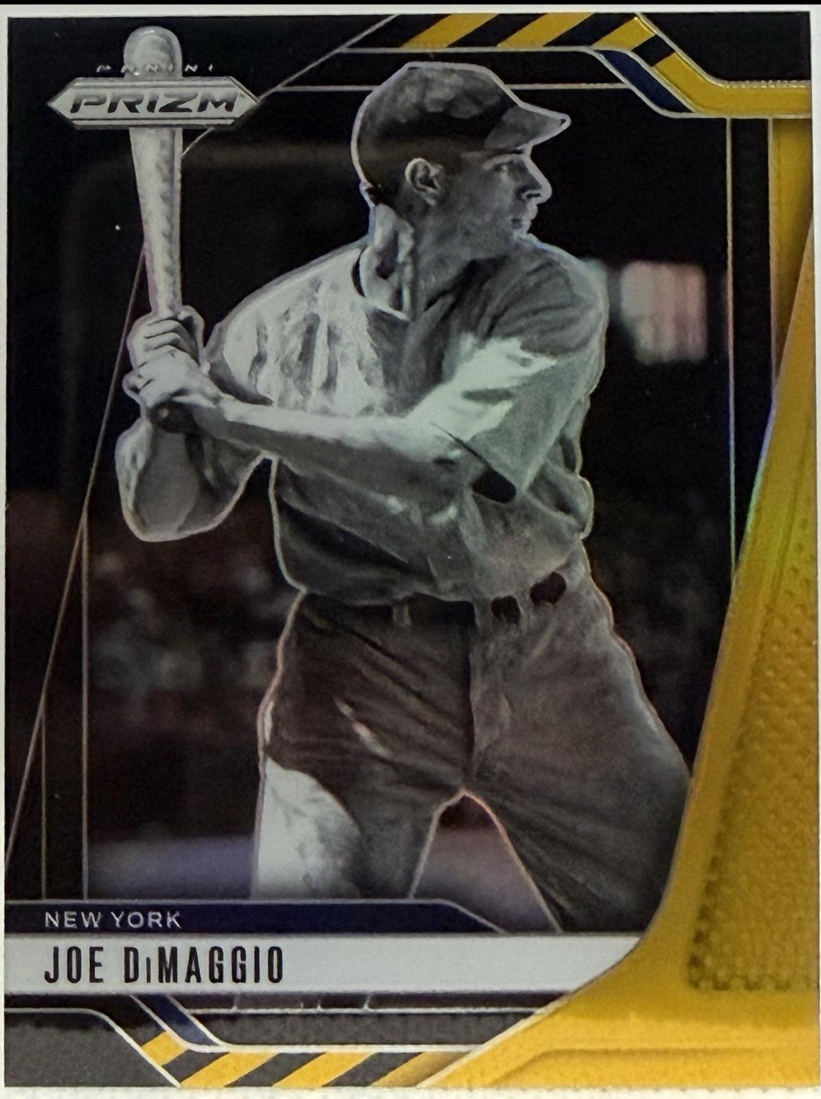 Joe DiMaggio [Black Gold Prizm] #180