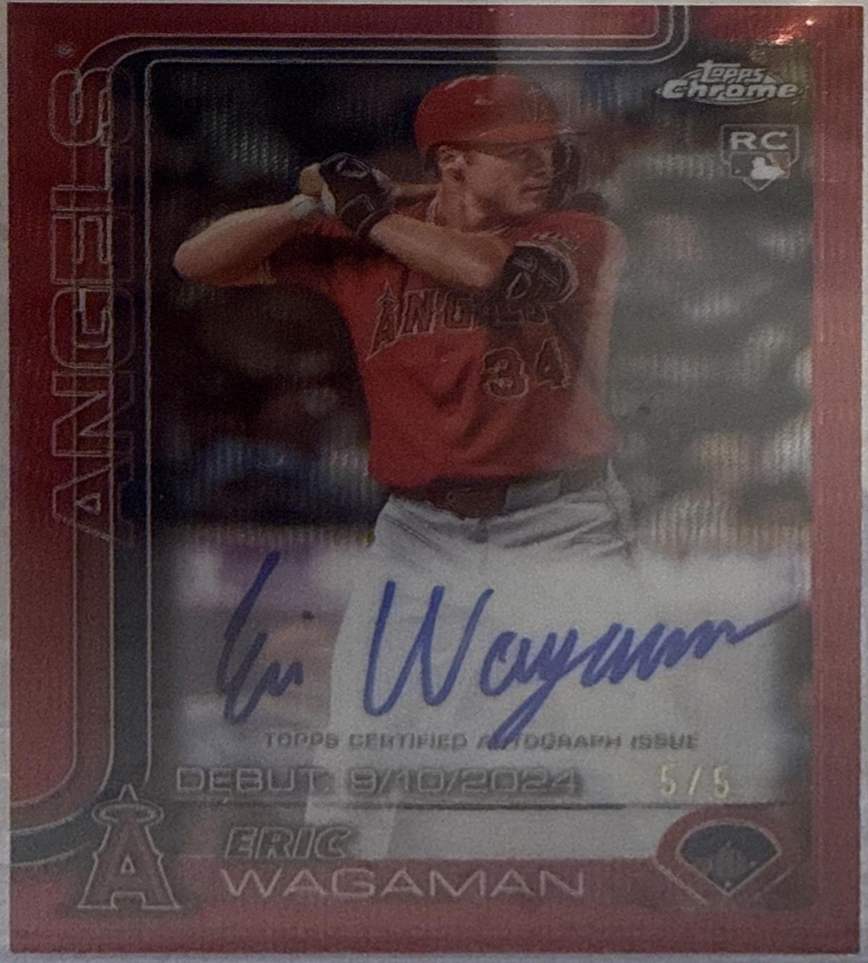 Eric Wagaman [Red Wave Refractor] #CRDA-EW