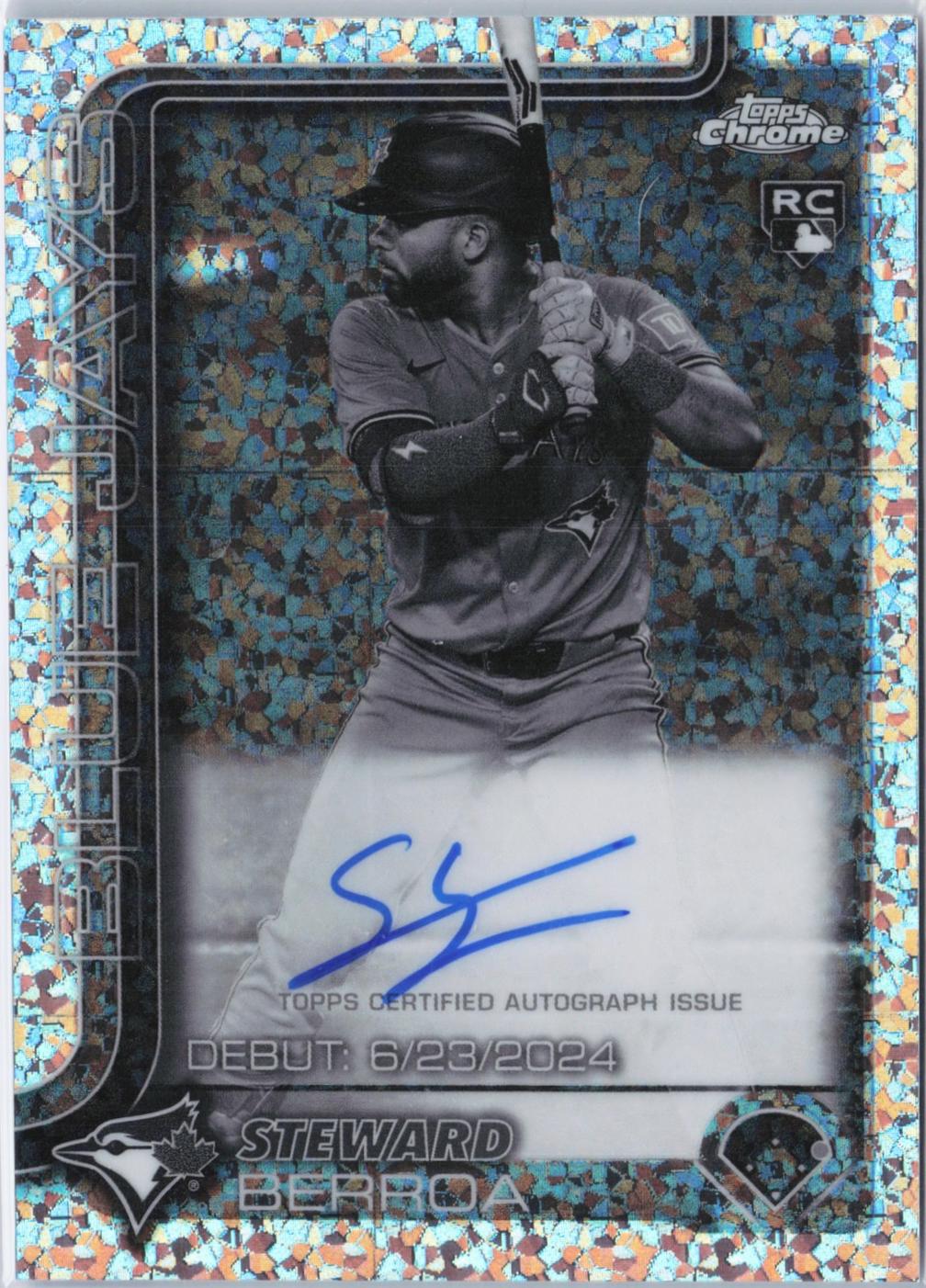 Steward Berroa [Mini Diamond Refractor] #CRDA-SB