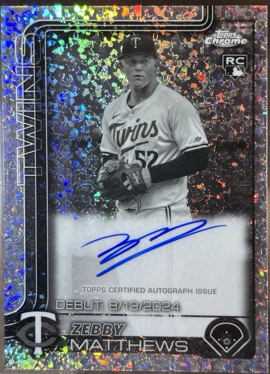 Zebby Matthews [Black Refractor] #CRDA-ZM