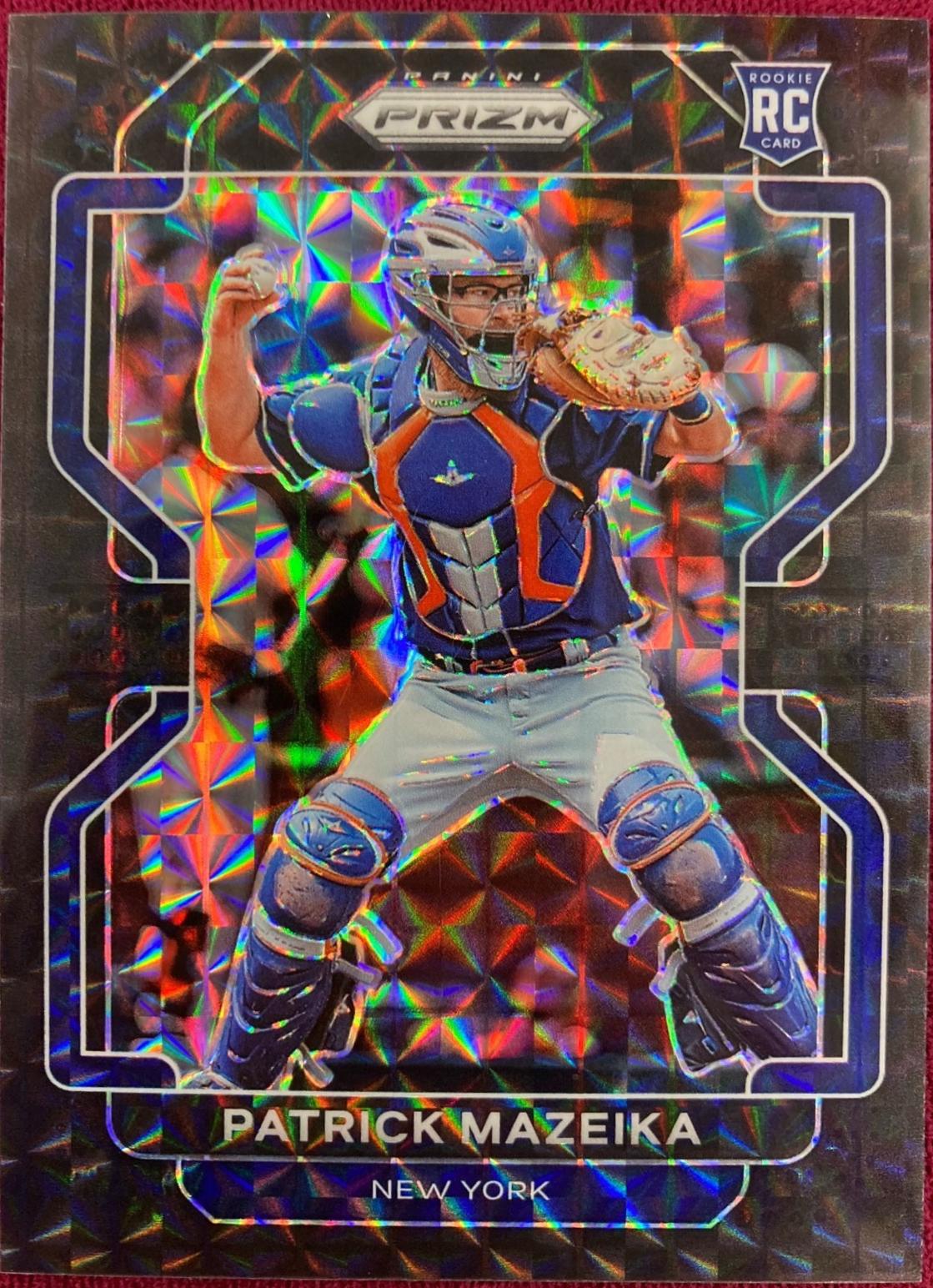 Patrick Mazeika [Black Finite Prizm] #91